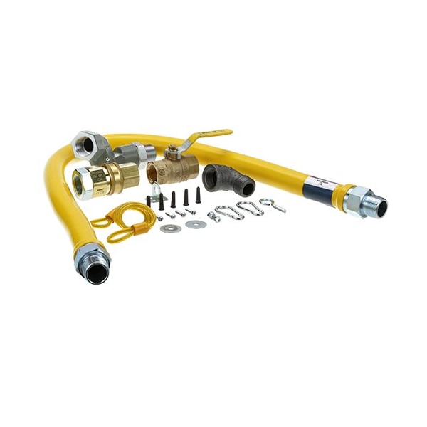 MAVRIK GAS HOSE KIT , 1" X 48", W/ SWIVEL